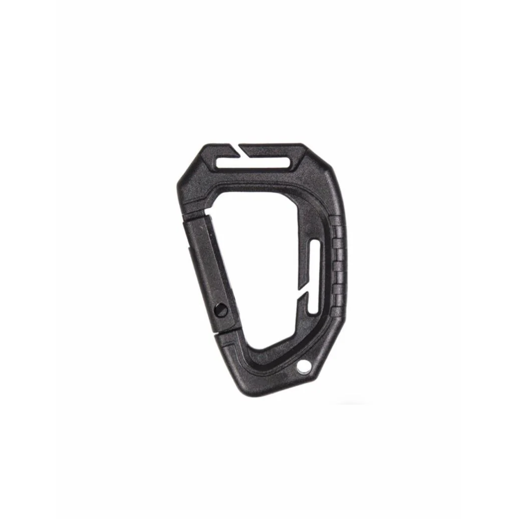 MOLLE Tactical Karabiber (2 ST./BLISTER) SCHWARZ